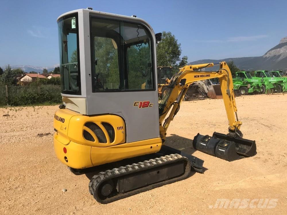 New Holland E18C 小型挖土機/掘鑿機<7t(小型挖掘機)