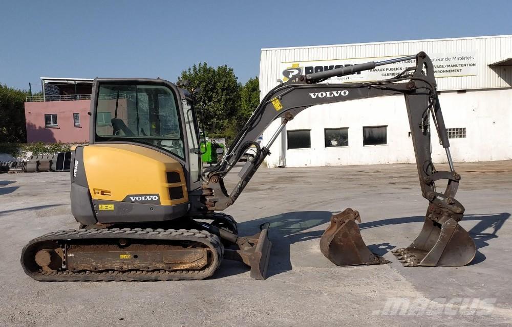 Volvo ECR50D 小型挖土機/掘鑿機<7t(小型挖掘機)