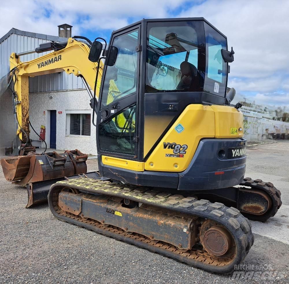 Yanmar VIO82 中型挖土機/掘鑿機/挖掘機 7t-12t