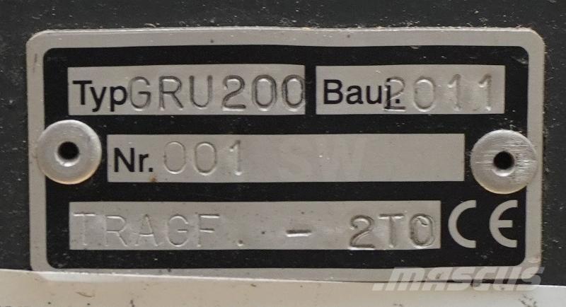 Gruma GRU 200 其他附件和零組件