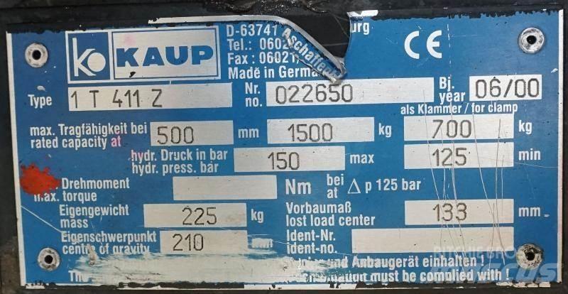 Kaup 1T411Z 其他附件和零組件