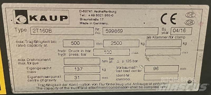 Kaup 2T160B 其他附件和零組件