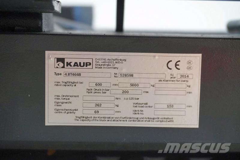 Kaup 4,8T 466B 其他附件和零組件