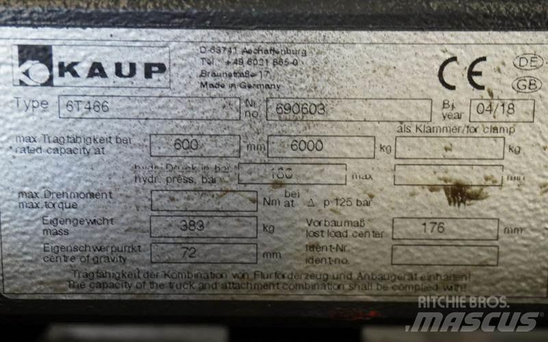 Kaup 6T466 其他附件和零組件