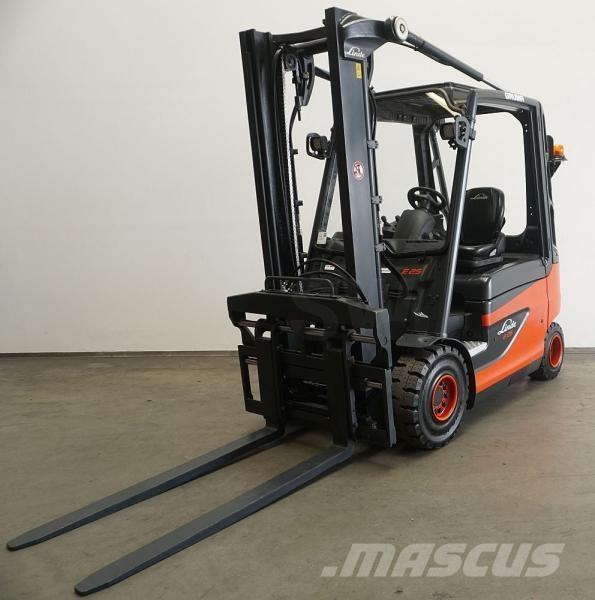 Linde E 25 387 電動堆高機