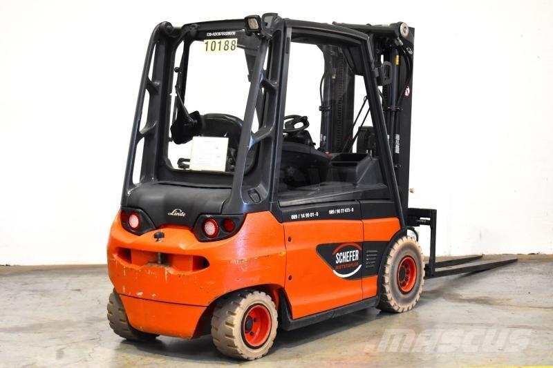 Linde E 30 387 電動堆高機