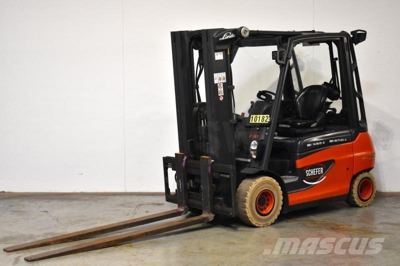 Linde E 30 387 電動堆高機