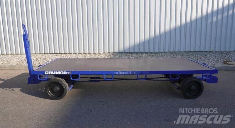 Mafi 1060 / 4t 平板式/側卸式拖車