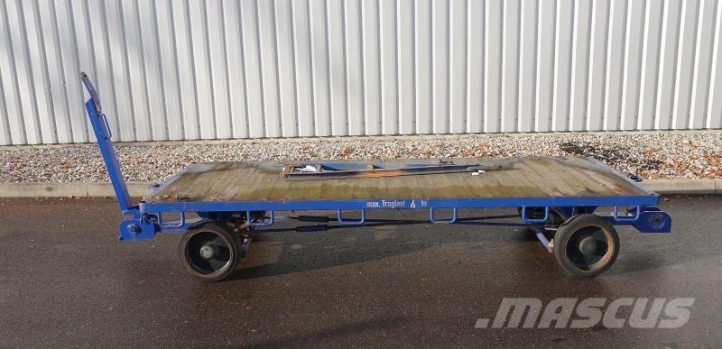 Mafi 1060 / 4t 平板式/側卸式拖車