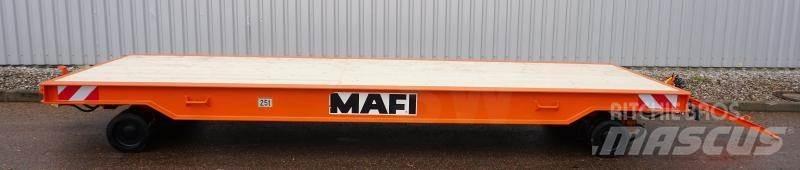 Mafi 1170-4 平板式/側卸式拖車