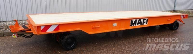 Mafi 1170-4 平板式/側卸式拖車