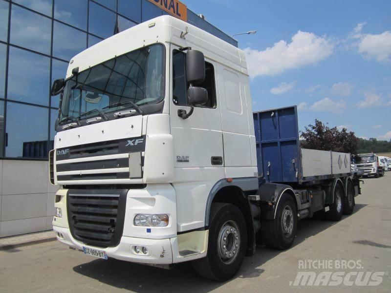 DAF XF105 460 平板式/側卸式卡車