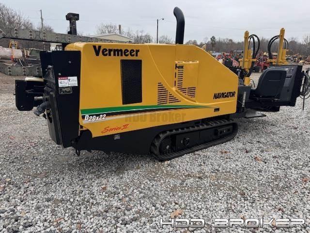 Vermeer D20x22 Series II 水平/臥式定向鑽機設備