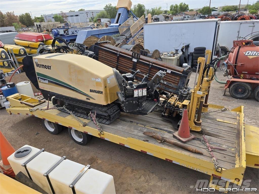 Vermeer D24x40 Series II 水平/臥式定向鑽機設備