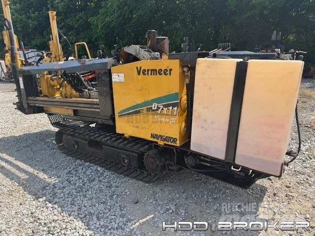 Vermeer D7x11 Series II 水平/臥式定向鑽機設備
