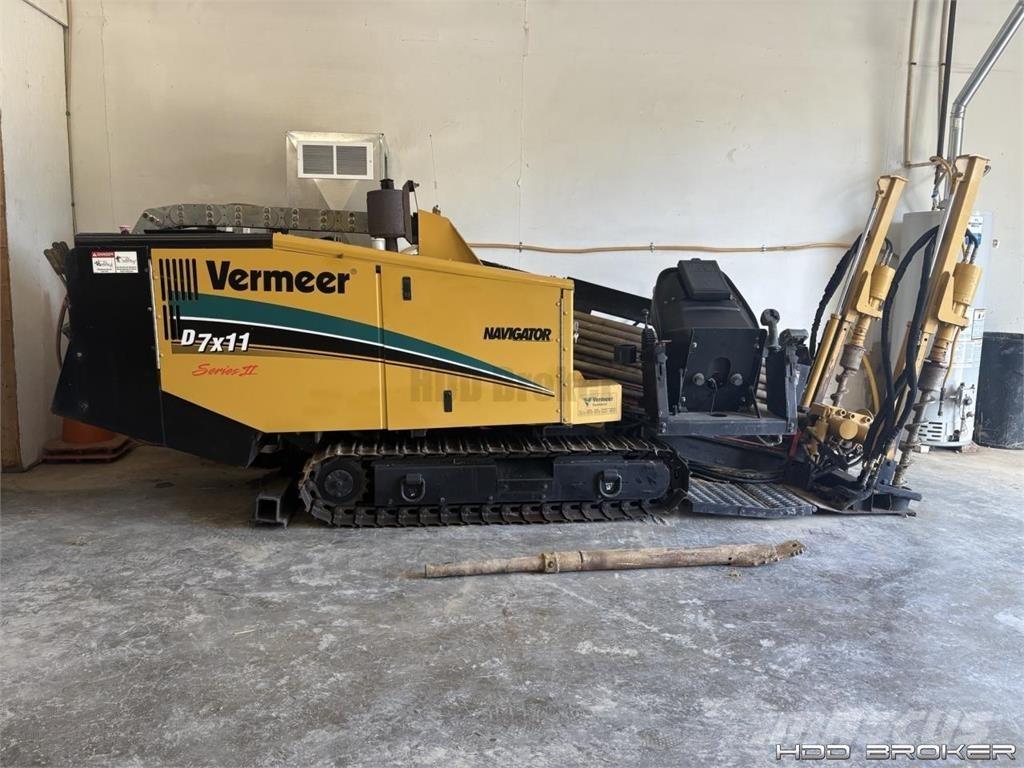 Vermeer D7x11 Series II 水平/臥式定向鑽機設備