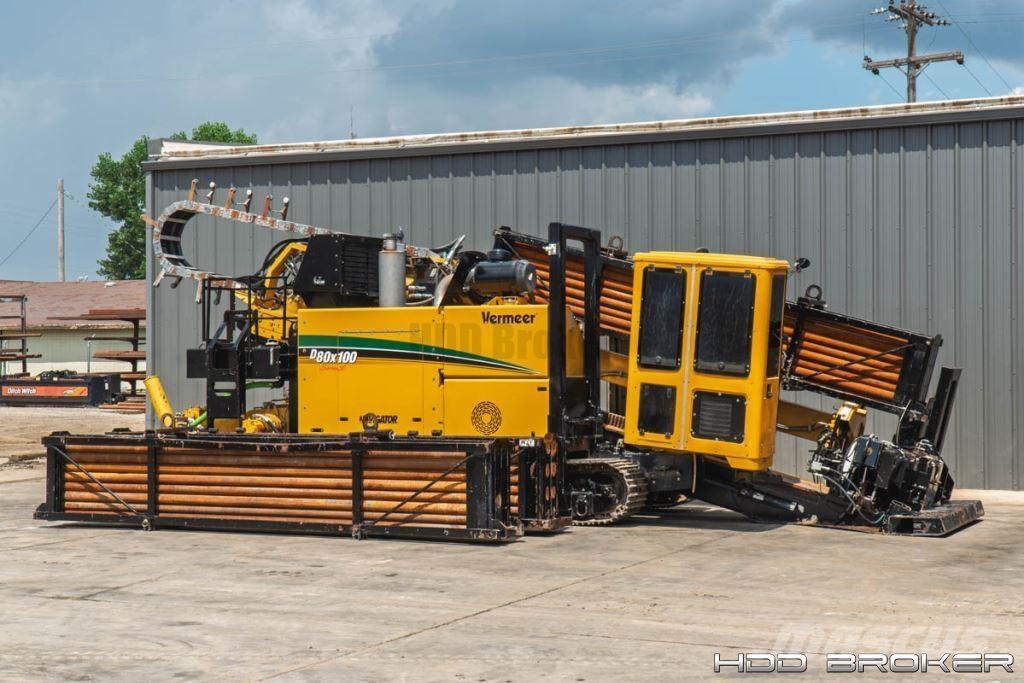 Vermeer D80x100 Series II 水平/臥式定向鑽機設備