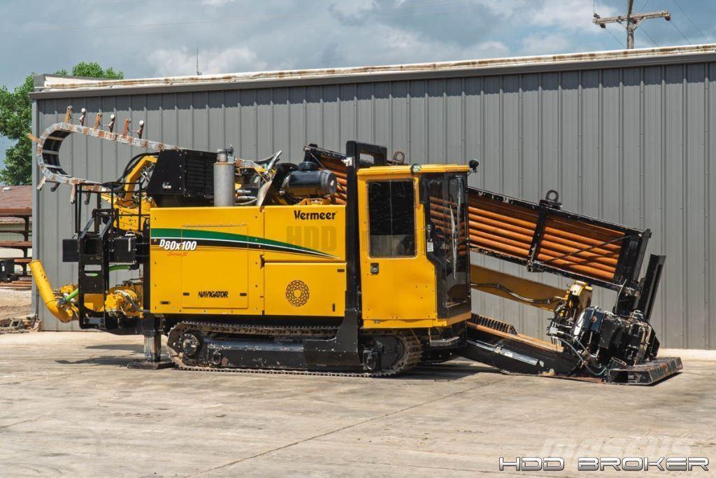 Vermeer D80x100 Series II 水平/臥式定向鑽機設備