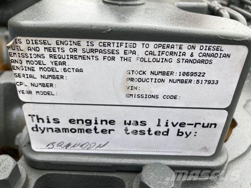 Cummins 6CT8.3 引擎/發動機