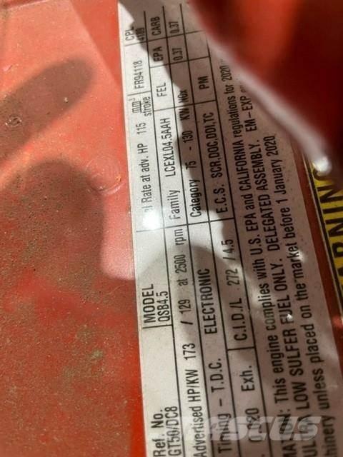 Cummins QSB4.5 引擎/發動機