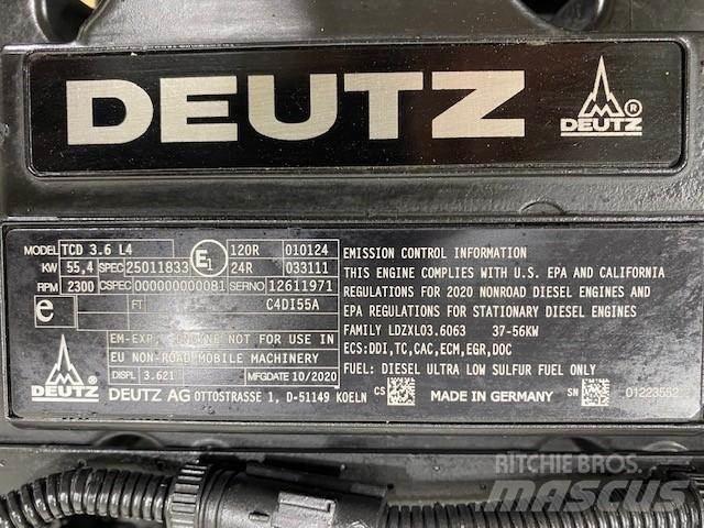 Deutz TCD3.6L4 引擎/發動機