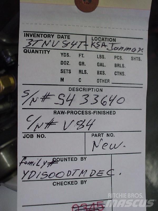 Yanmar 3TNV84T-BKSA 引擎/發動機