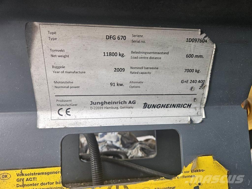Jungheinrich DFG670 柴油卡車