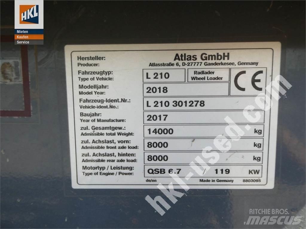 Atlas L 210 輪胎式裝載機