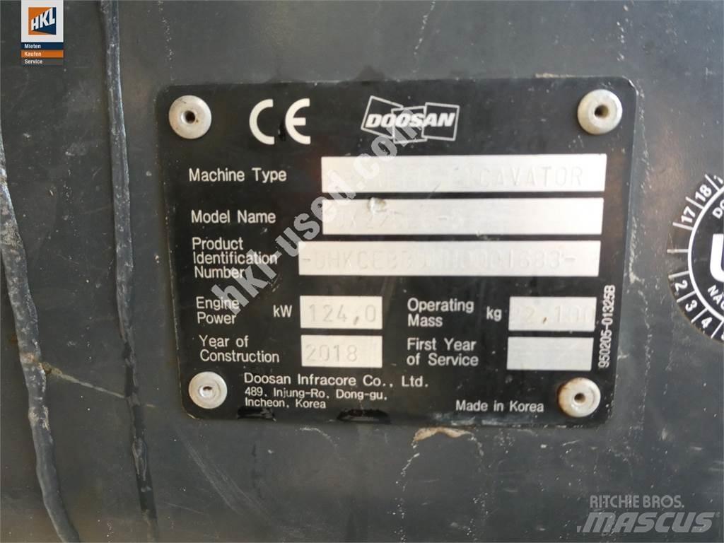 Doosan DX 225 LC-5 履帶式 挖土機/掘鑿機/挖掘機