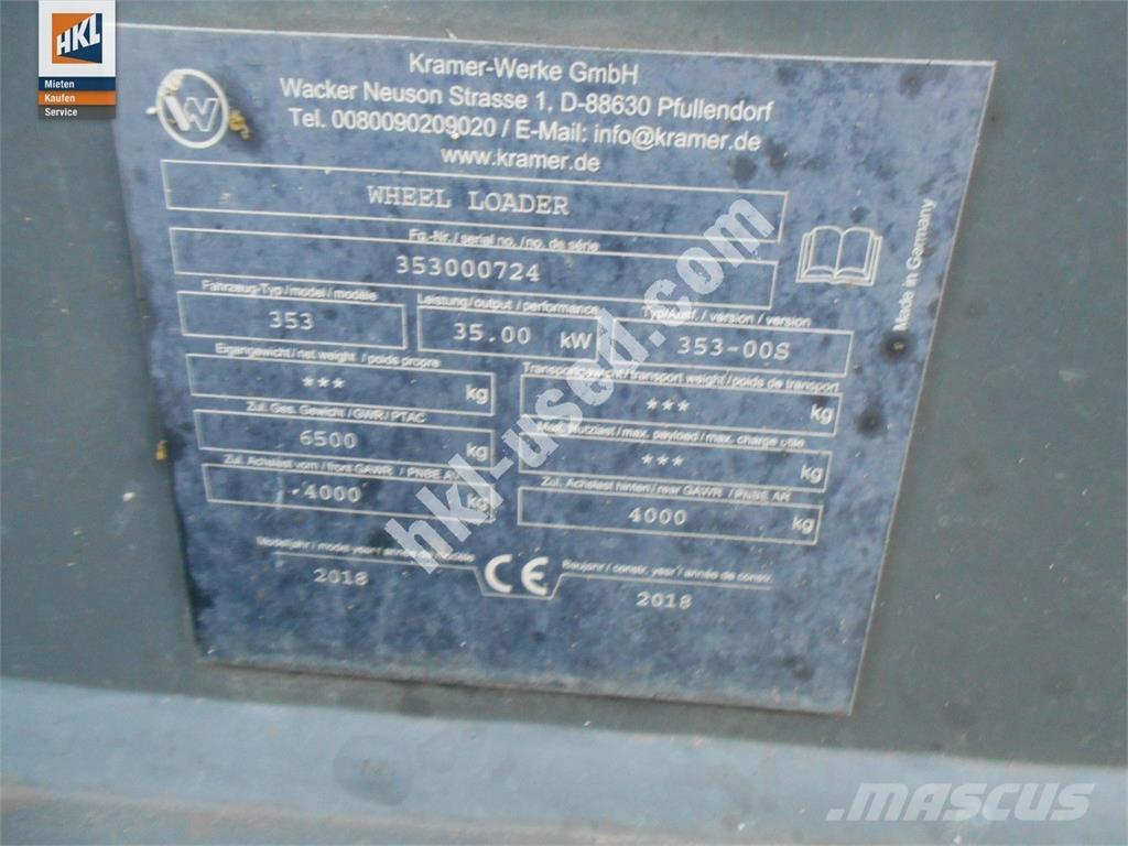 Kramer 5075 輪胎式裝載機