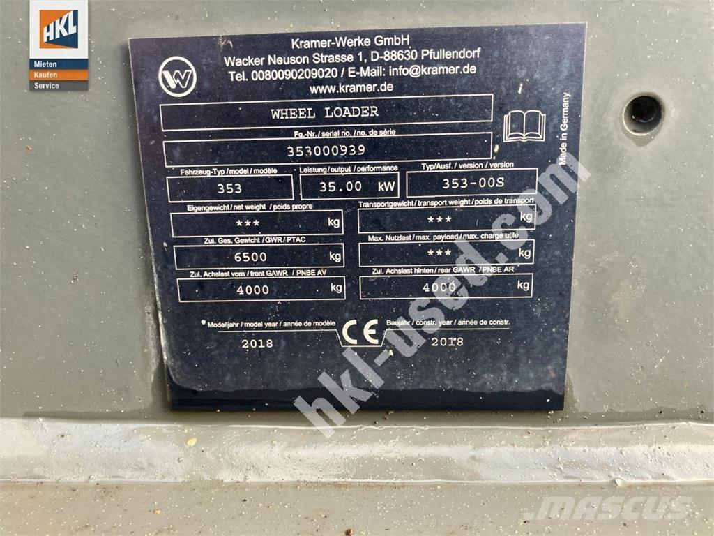 Kramer 5075 輪胎式裝載機