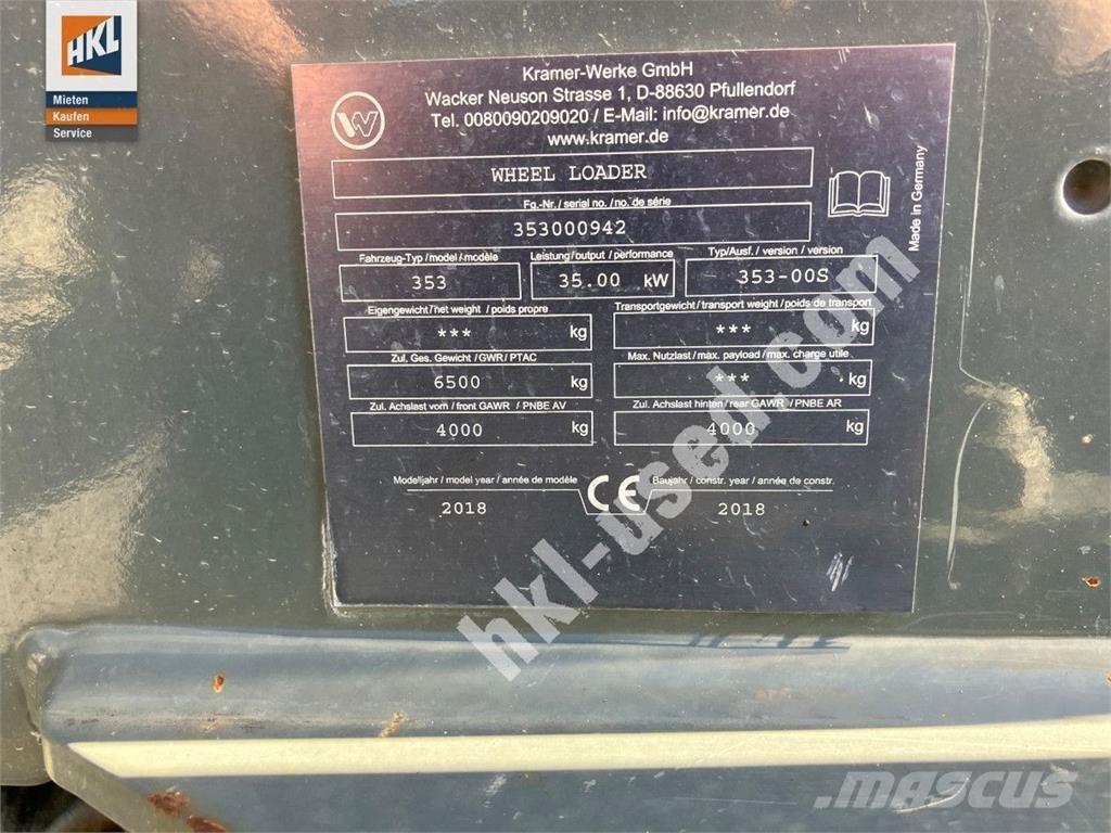 Kramer 5075 輪胎式裝載機