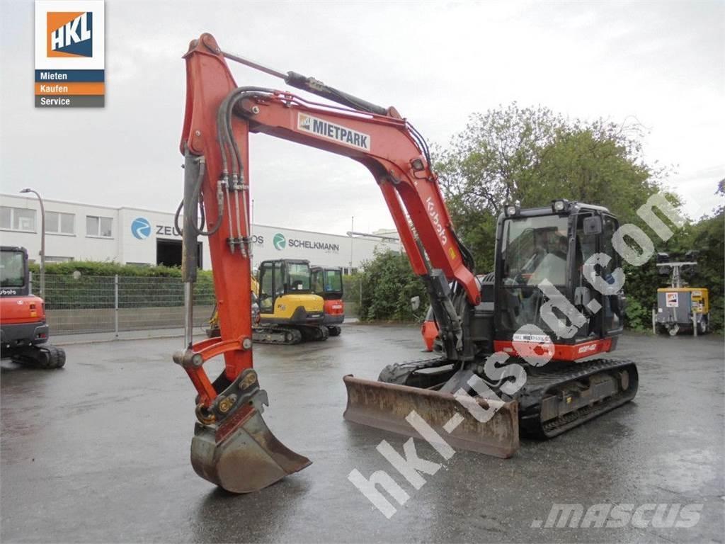 Kubota KX 080-4 小型挖土機/掘鑿機<7t(小型挖掘機)
