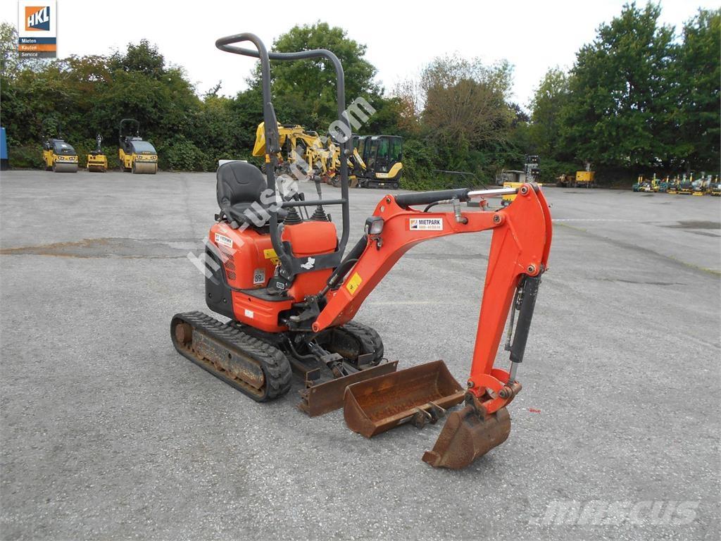 Kubota U 10-3 小型挖土機/掘鑿機<7t(小型挖掘機)