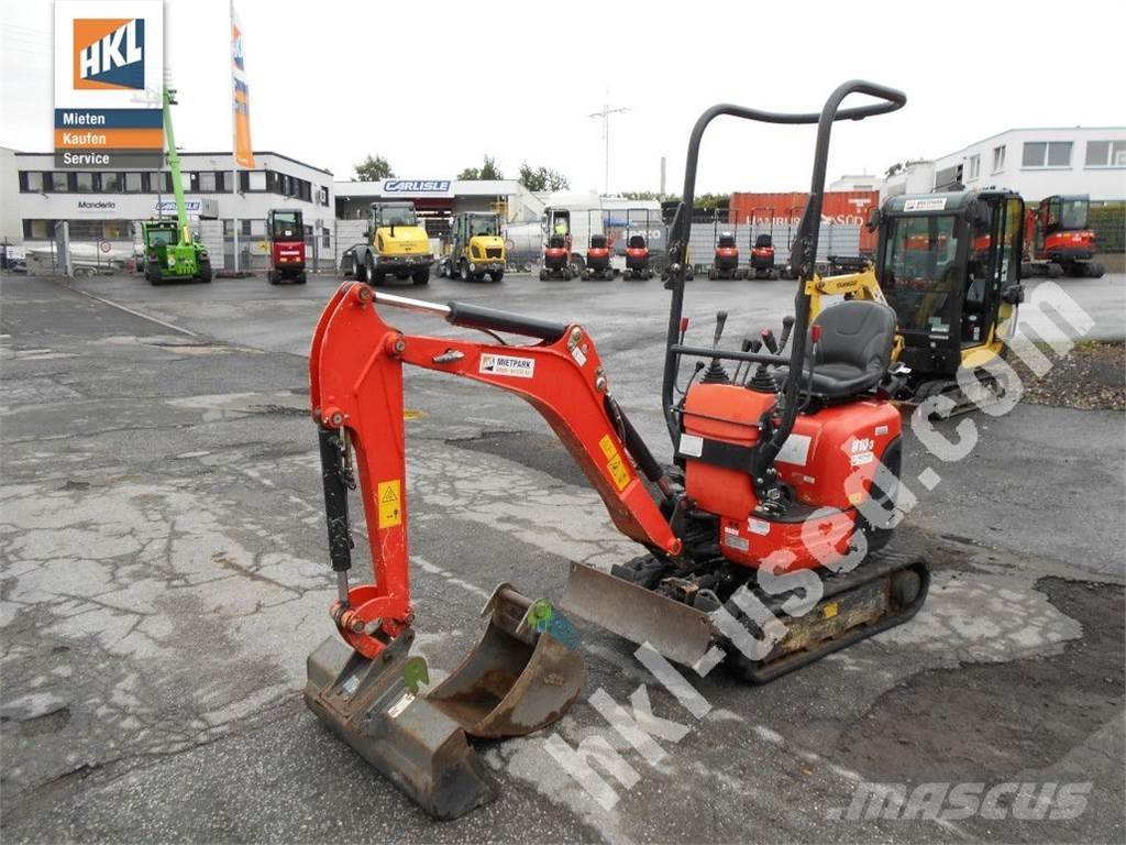 Kubota U 10-3 小型挖土機/掘鑿機<7t(小型挖掘機)