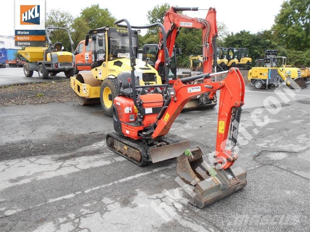 Kubota U 10-3 小型挖土機/掘鑿機<7t(小型挖掘機)