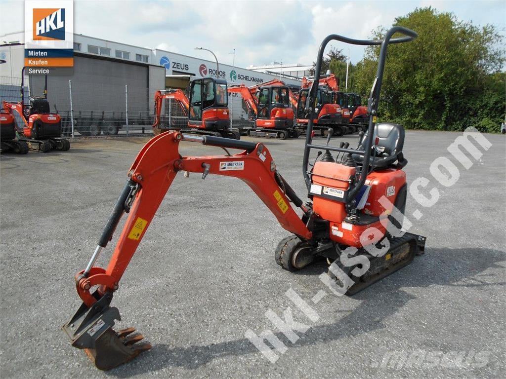 Kubota U 10-3 小型挖土機/掘鑿機<7t(小型挖掘機)