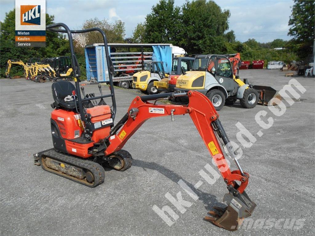 Kubota U 10-3 小型挖土機/掘鑿機<7t(小型挖掘機)
