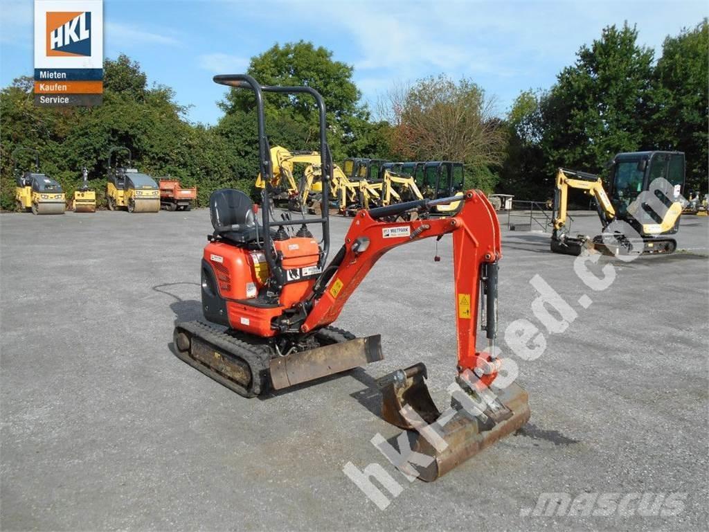 Kubota U 10-3 小型挖土機/掘鑿機<7t(小型挖掘機)