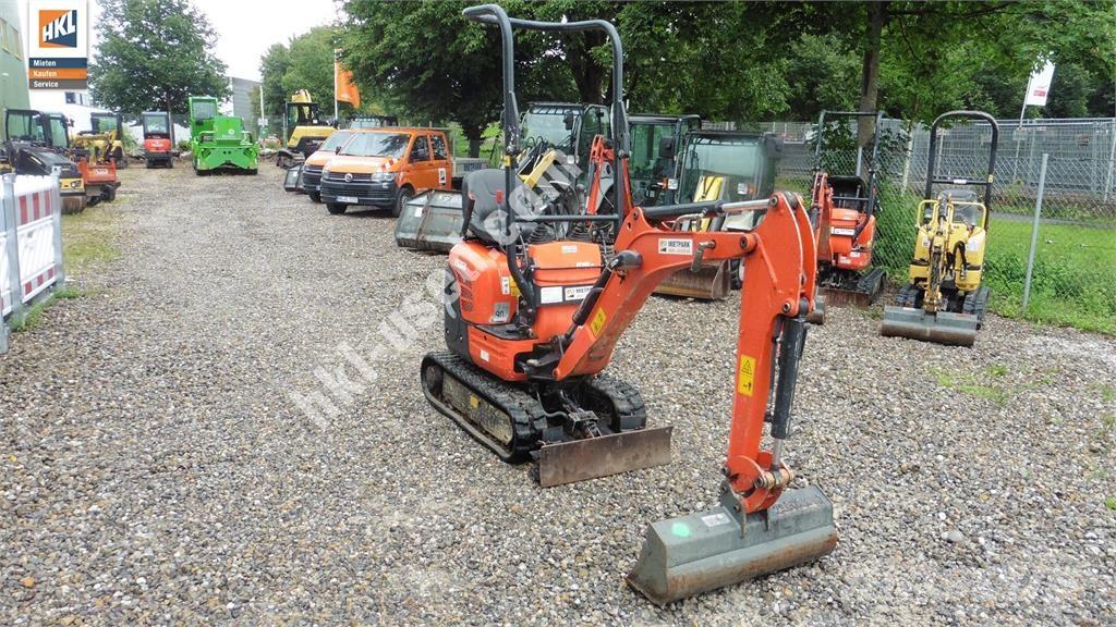 Kubota U 10-3 小型挖土機/掘鑿機<7t(小型挖掘機)