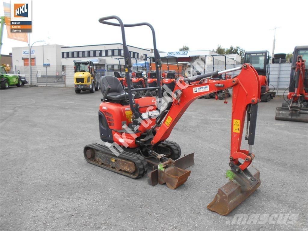 Kubota U 10-3 小型挖土機/掘鑿機<7t(小型挖掘機)