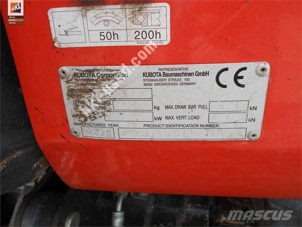 Kubota U 10-3 小型挖土機/掘鑿機<7t(小型挖掘機)