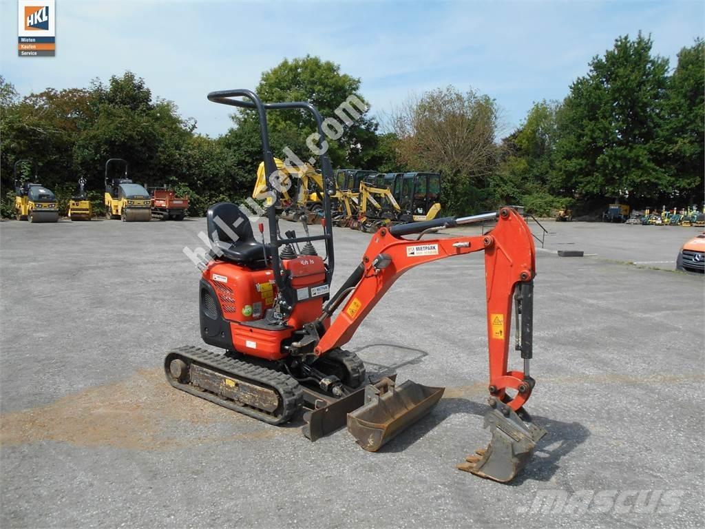 Kubota U 10-3 小型挖土機/掘鑿機<7t(小型挖掘機)