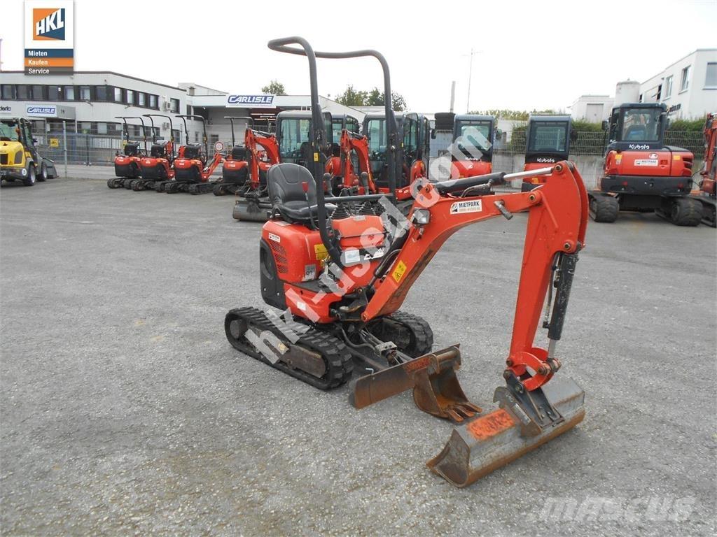 Kubota U 10-3 小型挖土機/掘鑿機<7t(小型挖掘機)