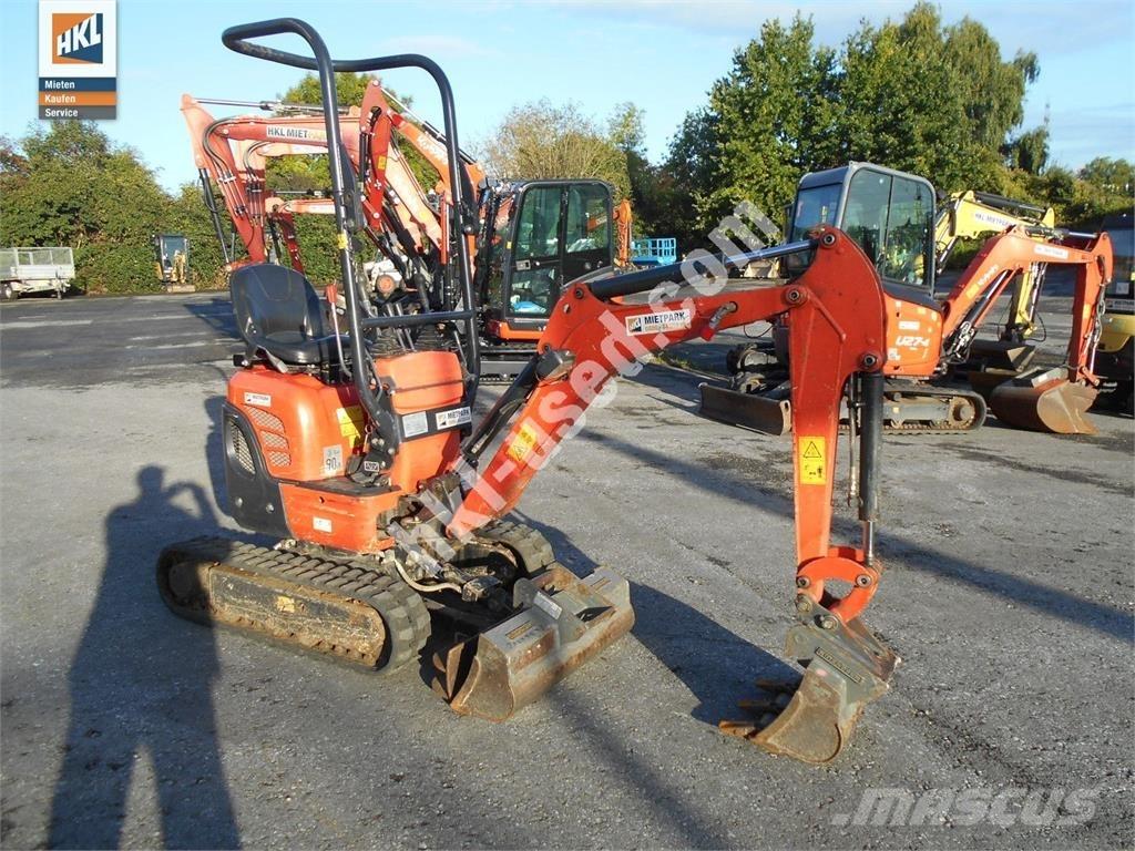 Kubota U 10-3 小型挖土機/掘鑿機<7t(小型挖掘機)