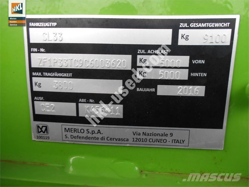 Merlo P 38.13 伸縮臂操作車