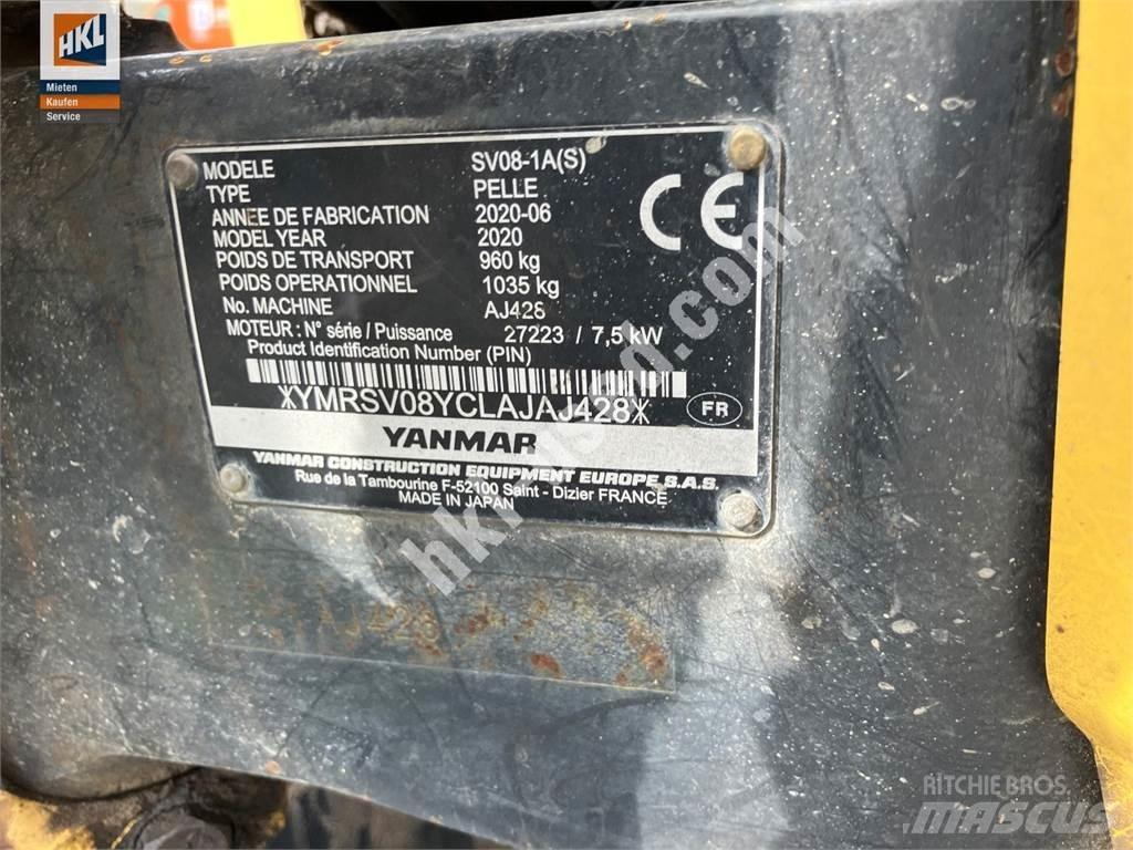 Yanmar SV 08-1 小型挖土機/掘鑿機<7t(小型挖掘機)