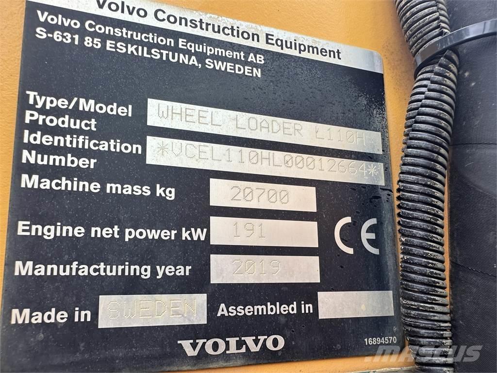 Volvo L110H 輪胎式裝載機