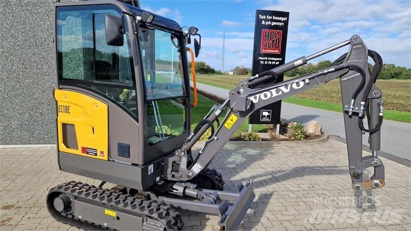 Volvo EC18E 小型挖土機/掘鑿機<7t(小型挖掘機)