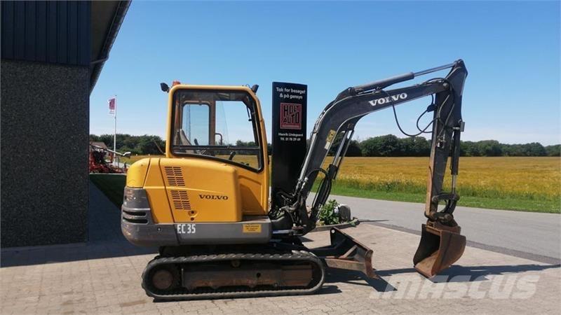 Volvo EC35 小型挖土機/掘鑿機<7t(小型挖掘機)